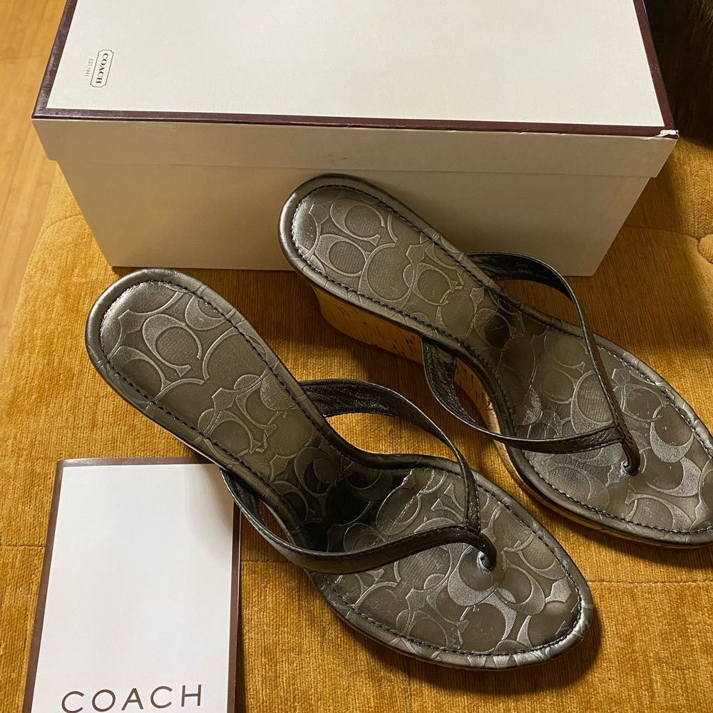 Coach wedges